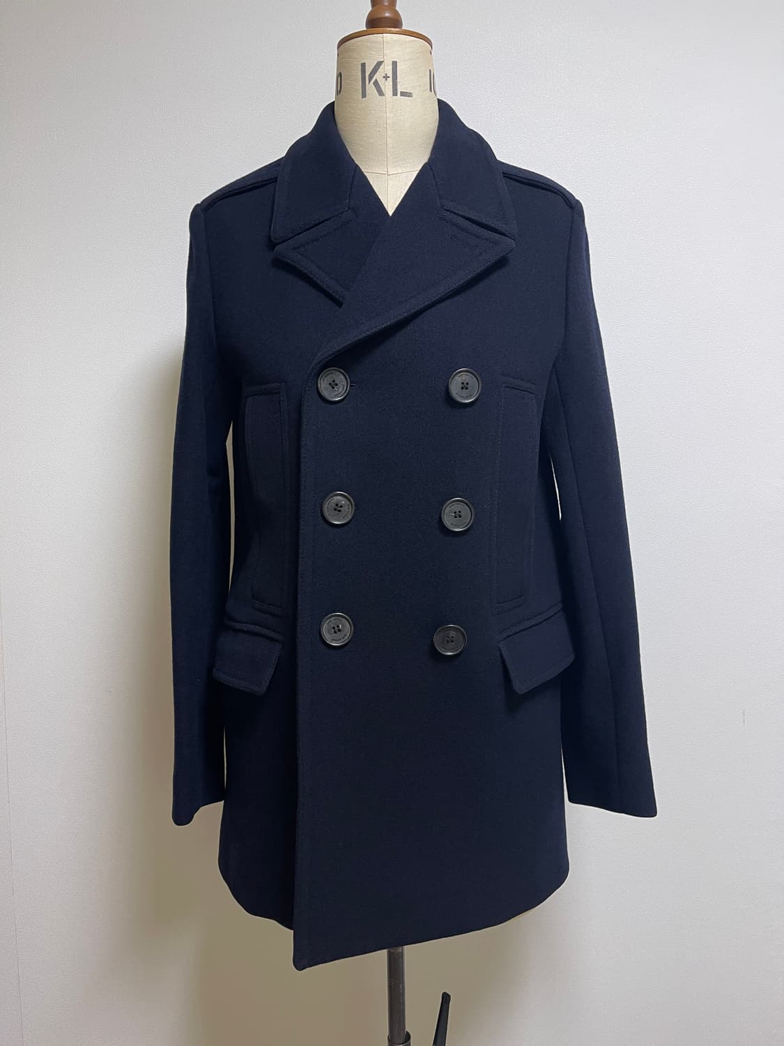 엠마뉴엘 알트 디올 옴므 에디 슬리먼 울 피코트 상품이미지5