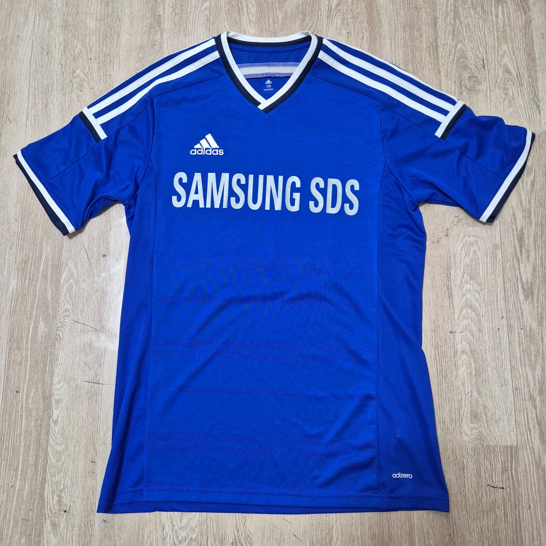 아디다스 삼성SDS 남성 숄더라인 82번 반팔 축구 유니폼 상품이미지1