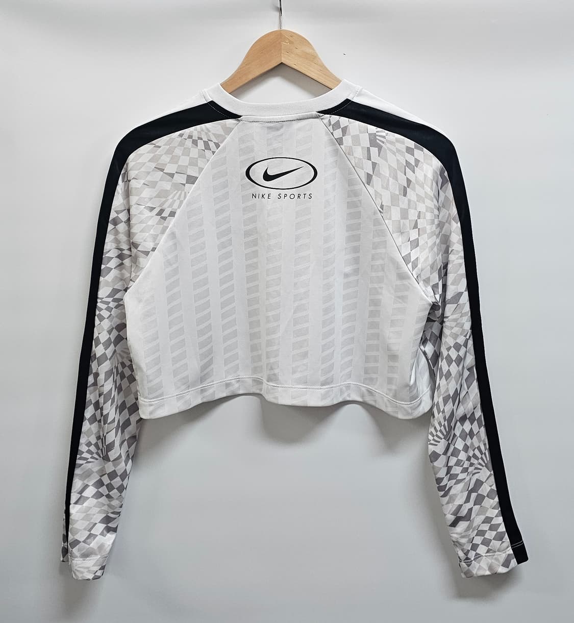 나이키 스우시 크롭 긴팔티셔츠 M 상품이미지2