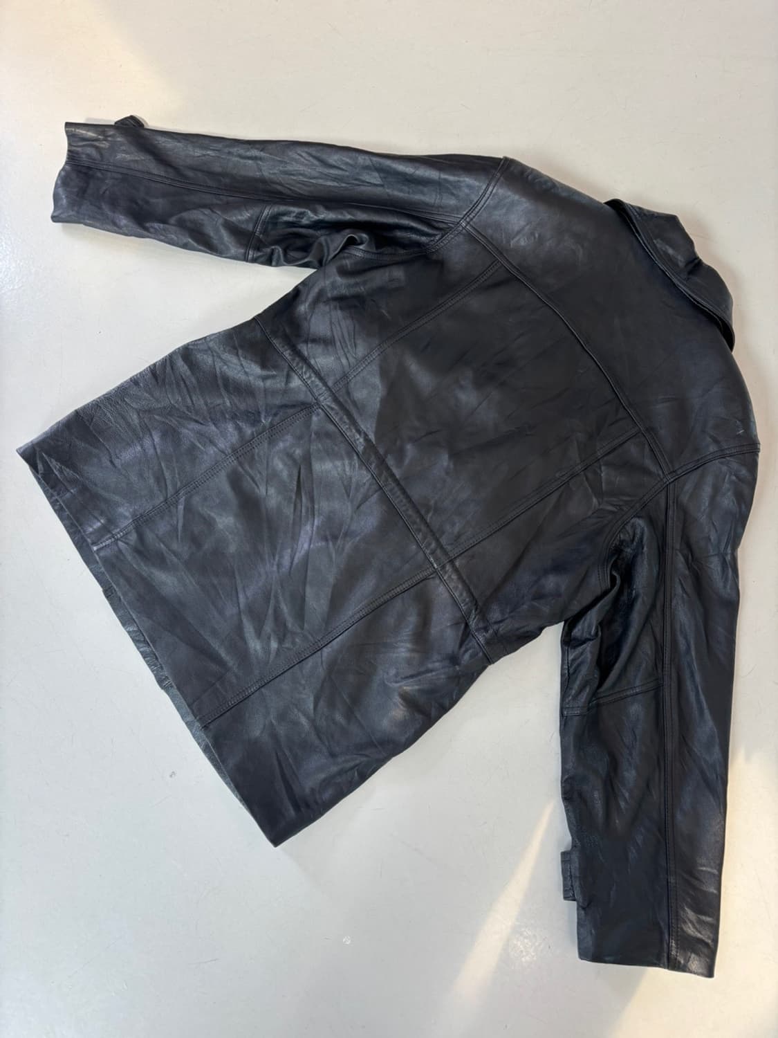 Basic Red Leather Jacket 상품이미지6