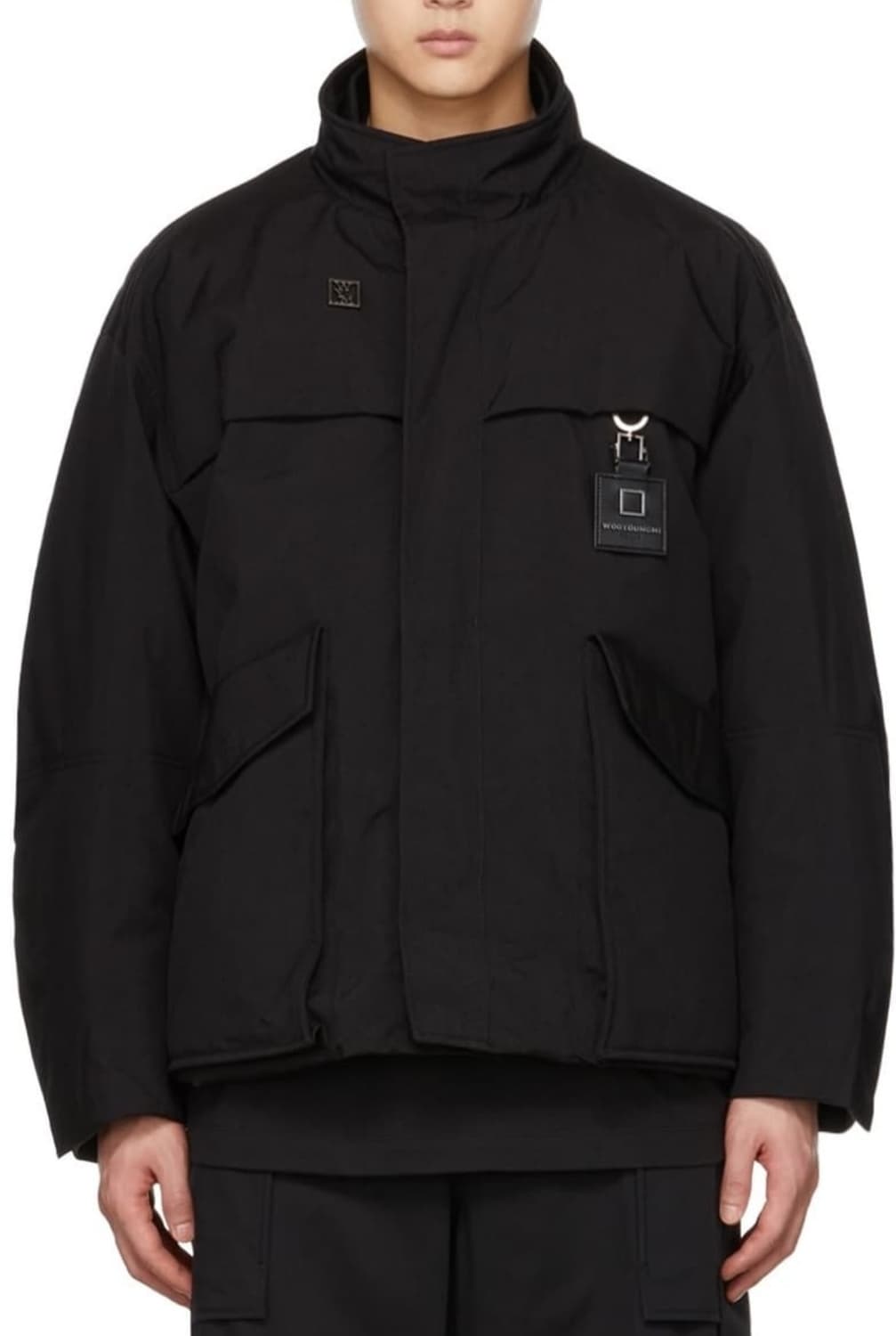 우영미 코듀라 패딩 48사이즈  상품이미지8