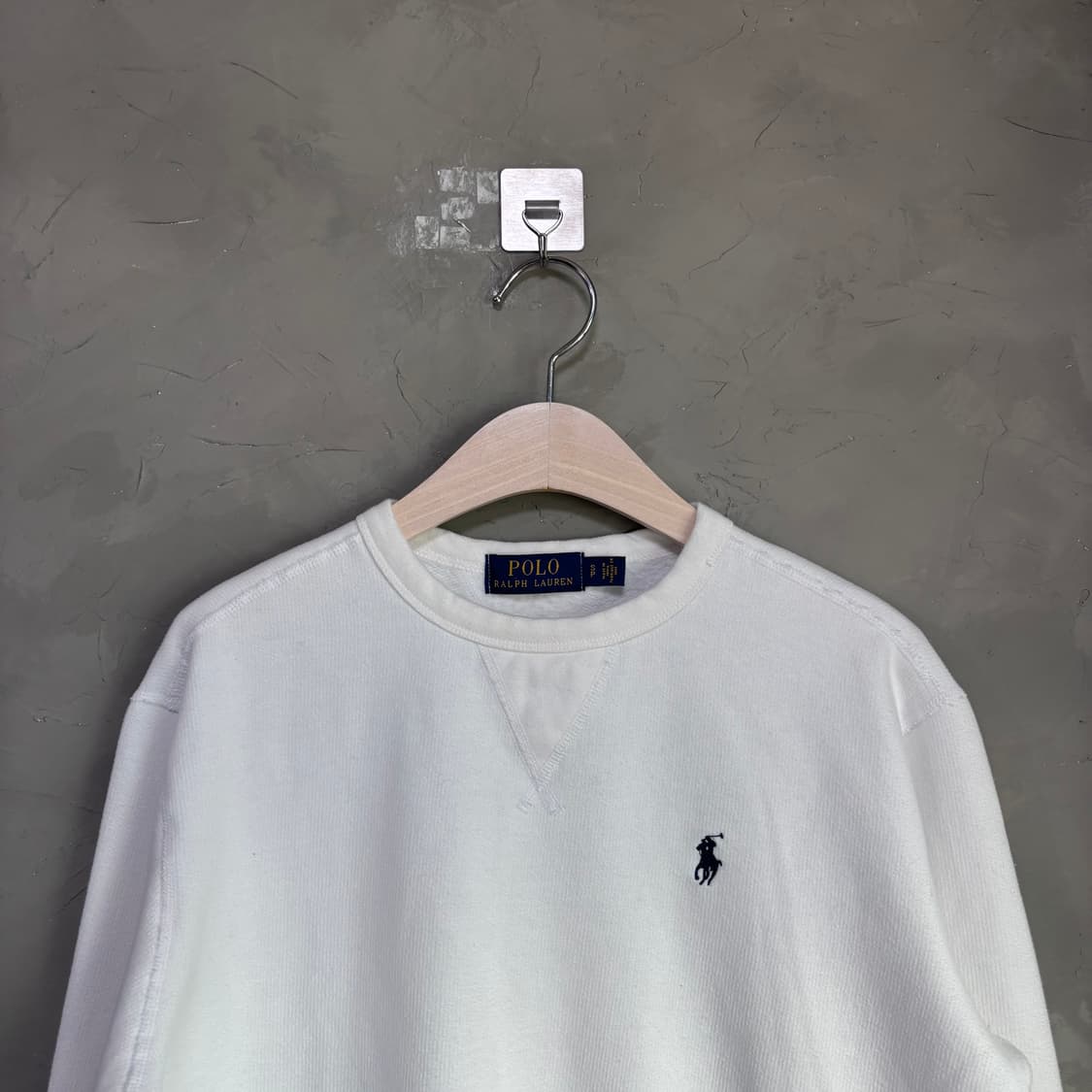 폴로 랄프로렌 맨투맨 화이트 상품이미지2