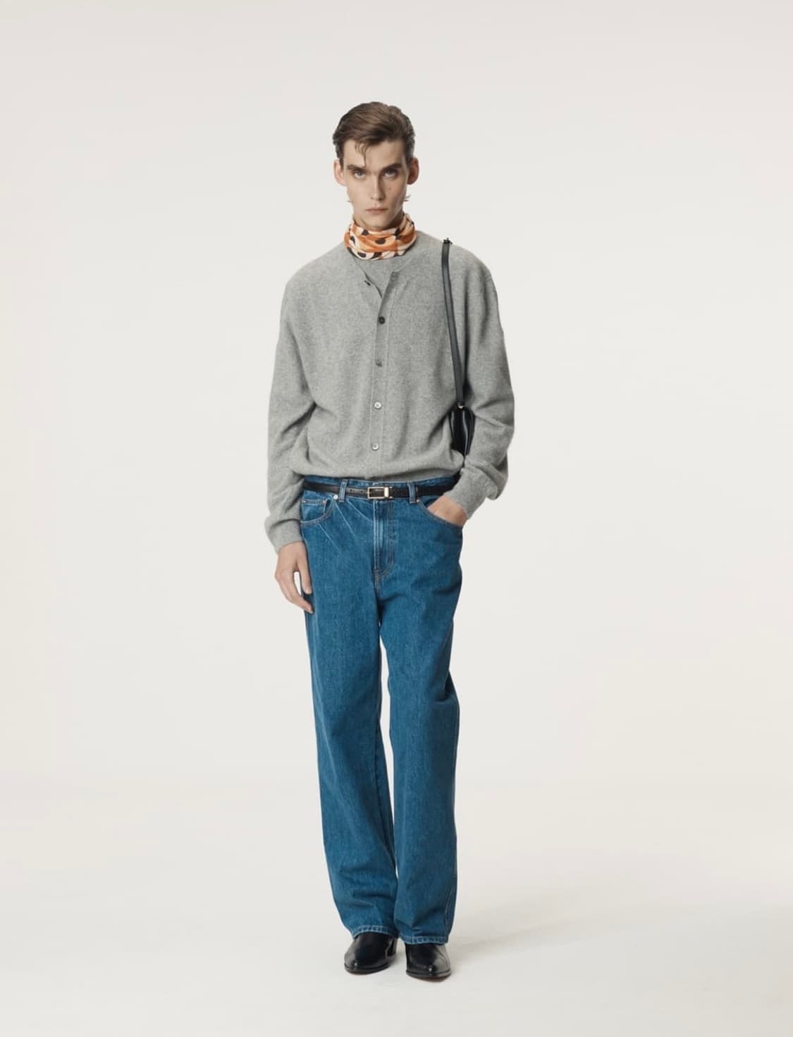 [M]렉토 레이어드 가디건 그레이 상품이미지2