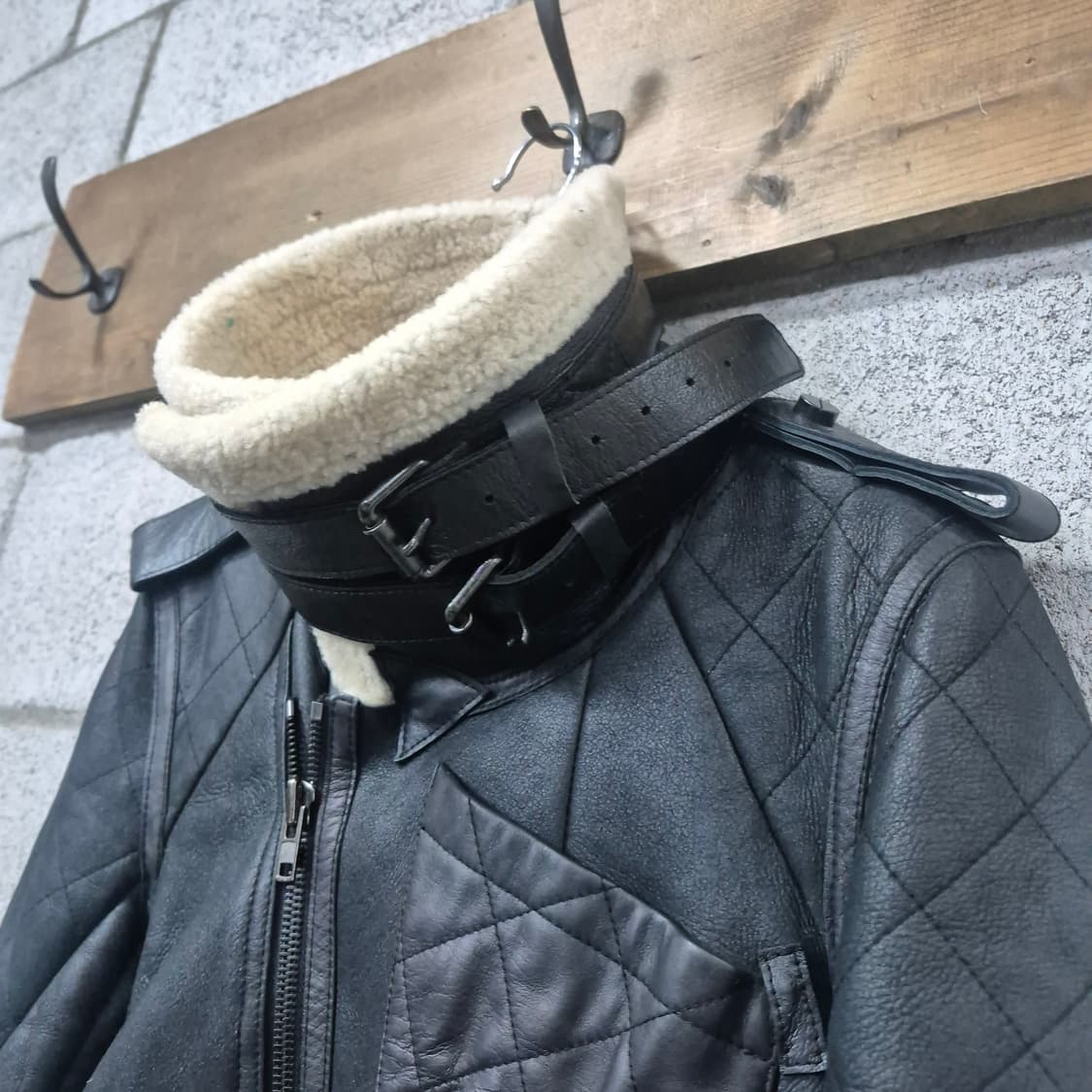 시스템  리얼양털천연가죽무스탕 상품이미지5