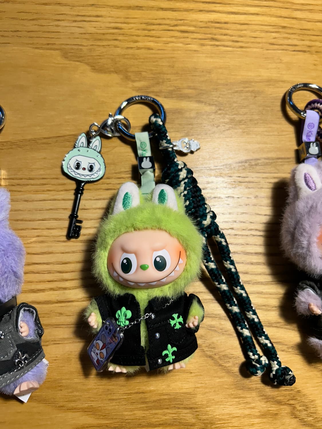 🐰미니라부부 내 마음속 비밀번호”V”커스텀키링 상품이미지3