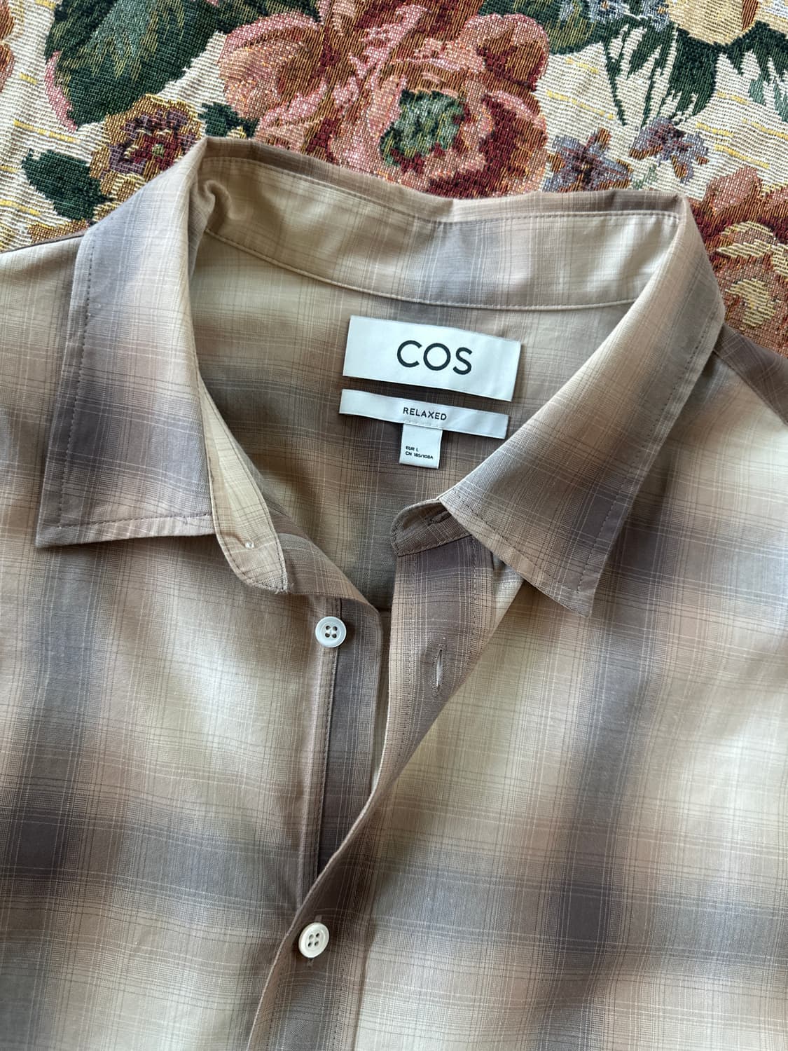 Cos 체크셔츠 L 상품이미지2