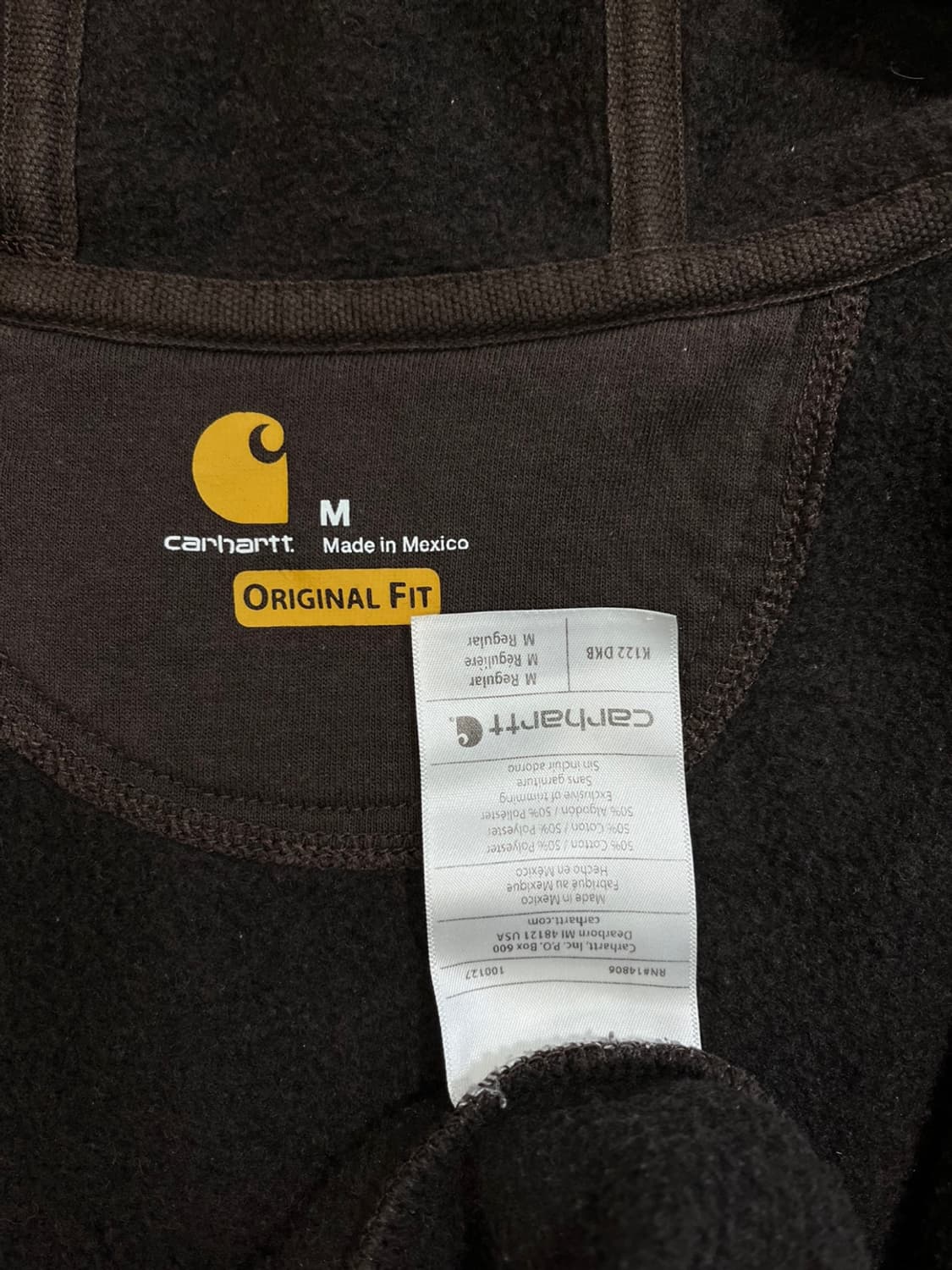 칼하트 써멀 레인디펜서 후드 집업/#2613 상품이미지4