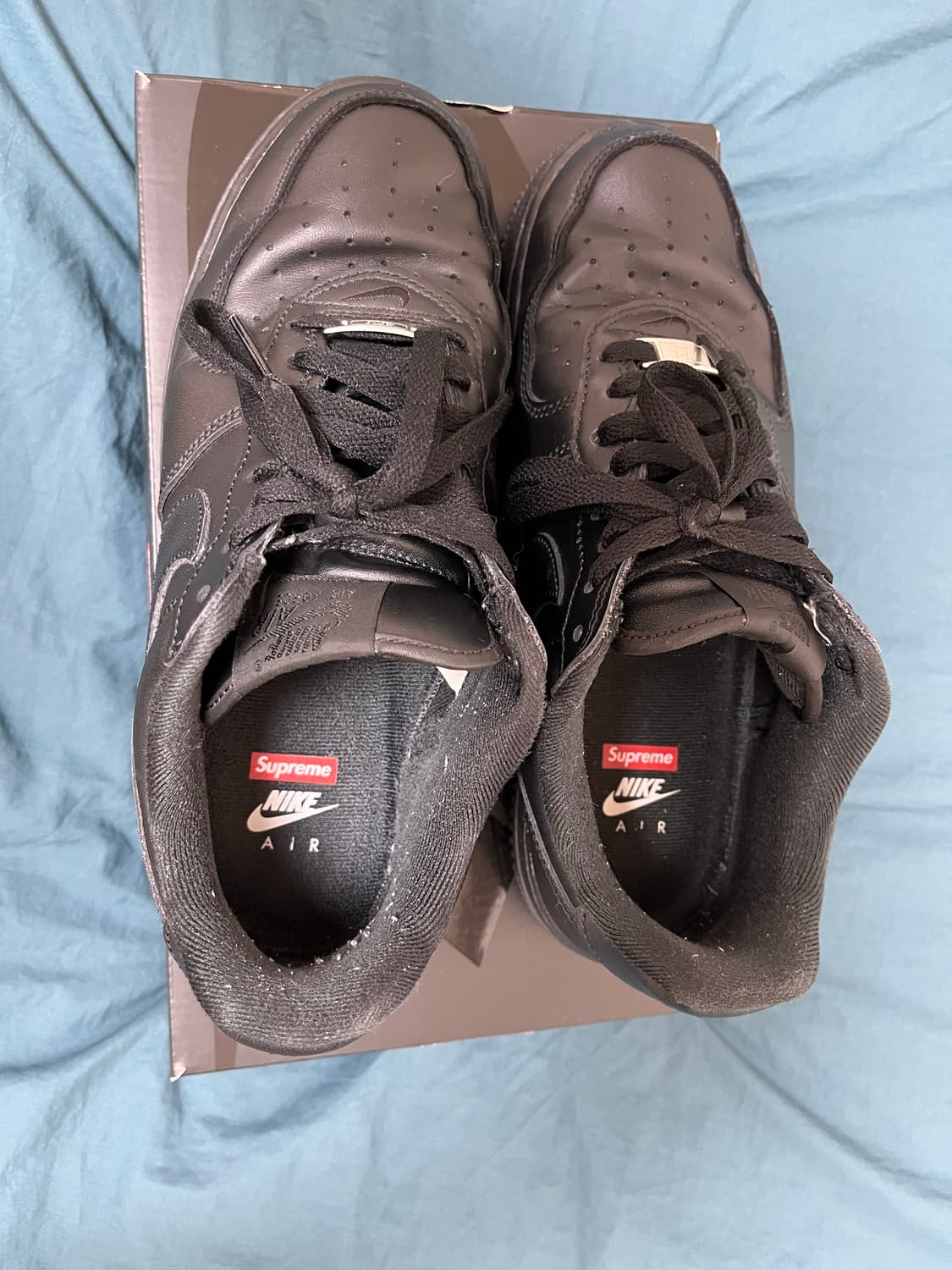 에어포스 슈프림  블랙 상품이미지4