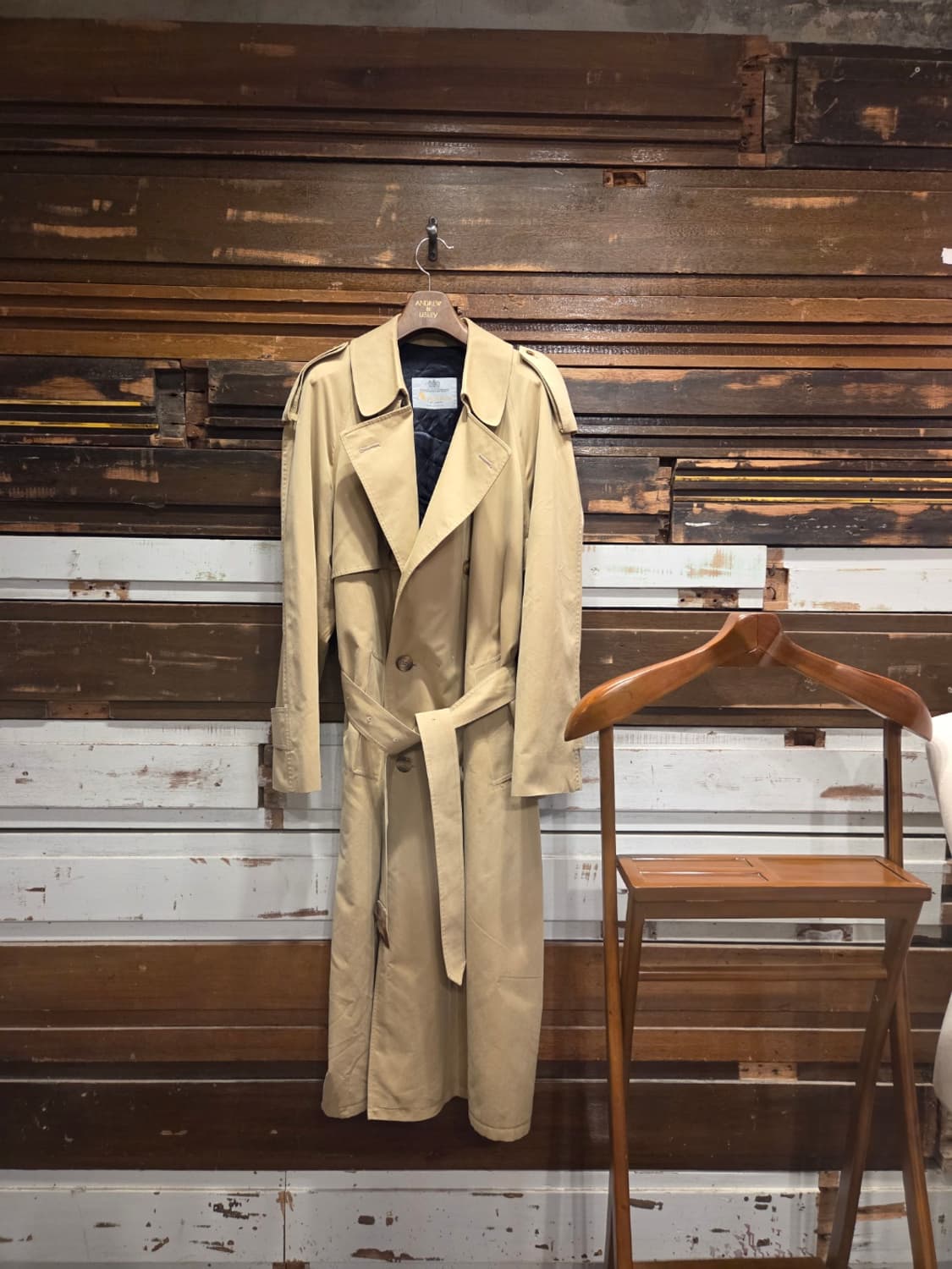 아쿠아스큐텀 트렌치코트 상품이미지8