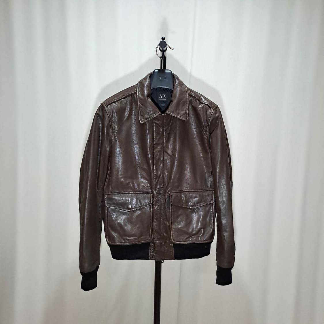 (택포) 아르마니익스체인지 염소가죽 A2 자켓 M2 B104 상품이미지1