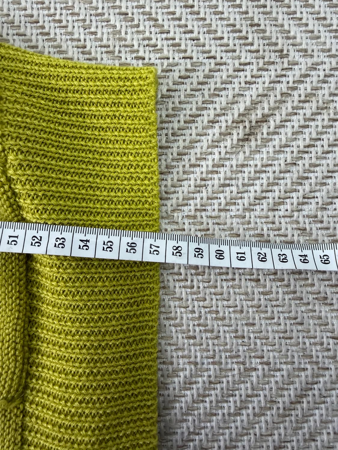 정품) 오즈세컨 한섬 오버핏 리본 장식 니트 가디건 85 상품이미지8