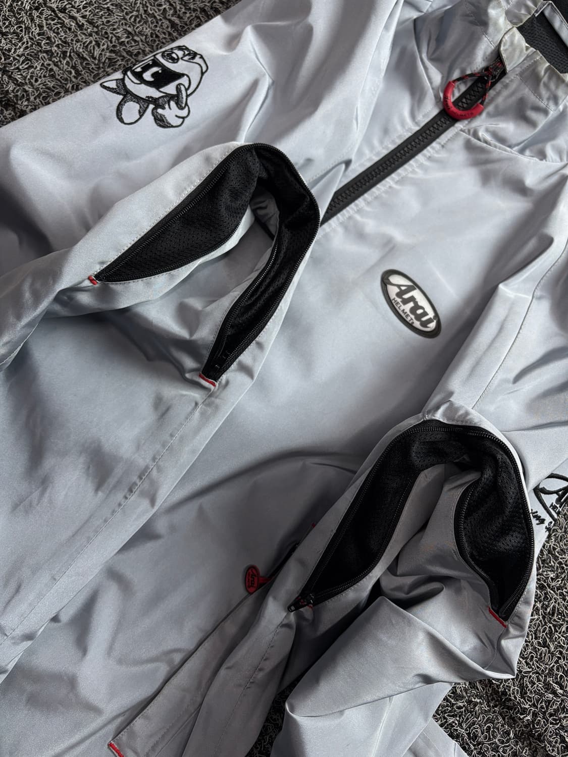 아라이 러이더런 빅로고 바람막이 자켓 3020 상품이미지5