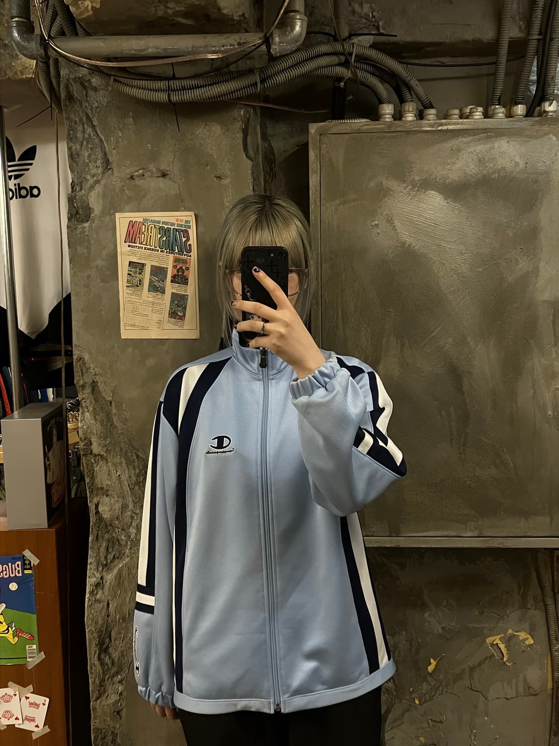 챔피온 져지 블루 M  #csz691 상품이미지2