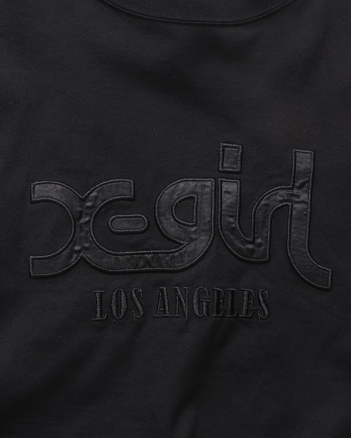 엑스걸 X-girl Satin Patch L/S Wide Tee 상품이미지9