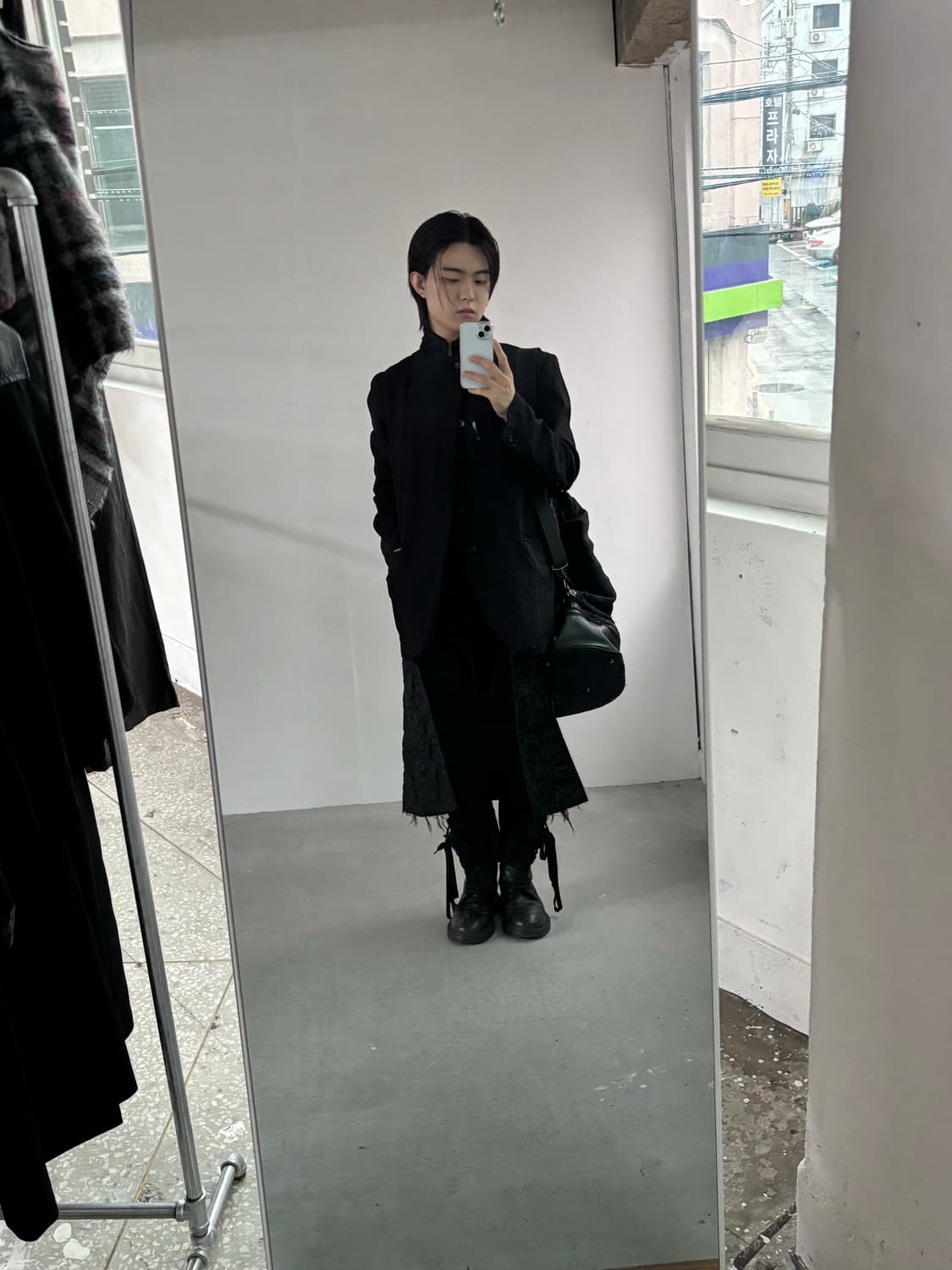 요지야마모토 뿌르옴므 캔버스 백 상품이미지3