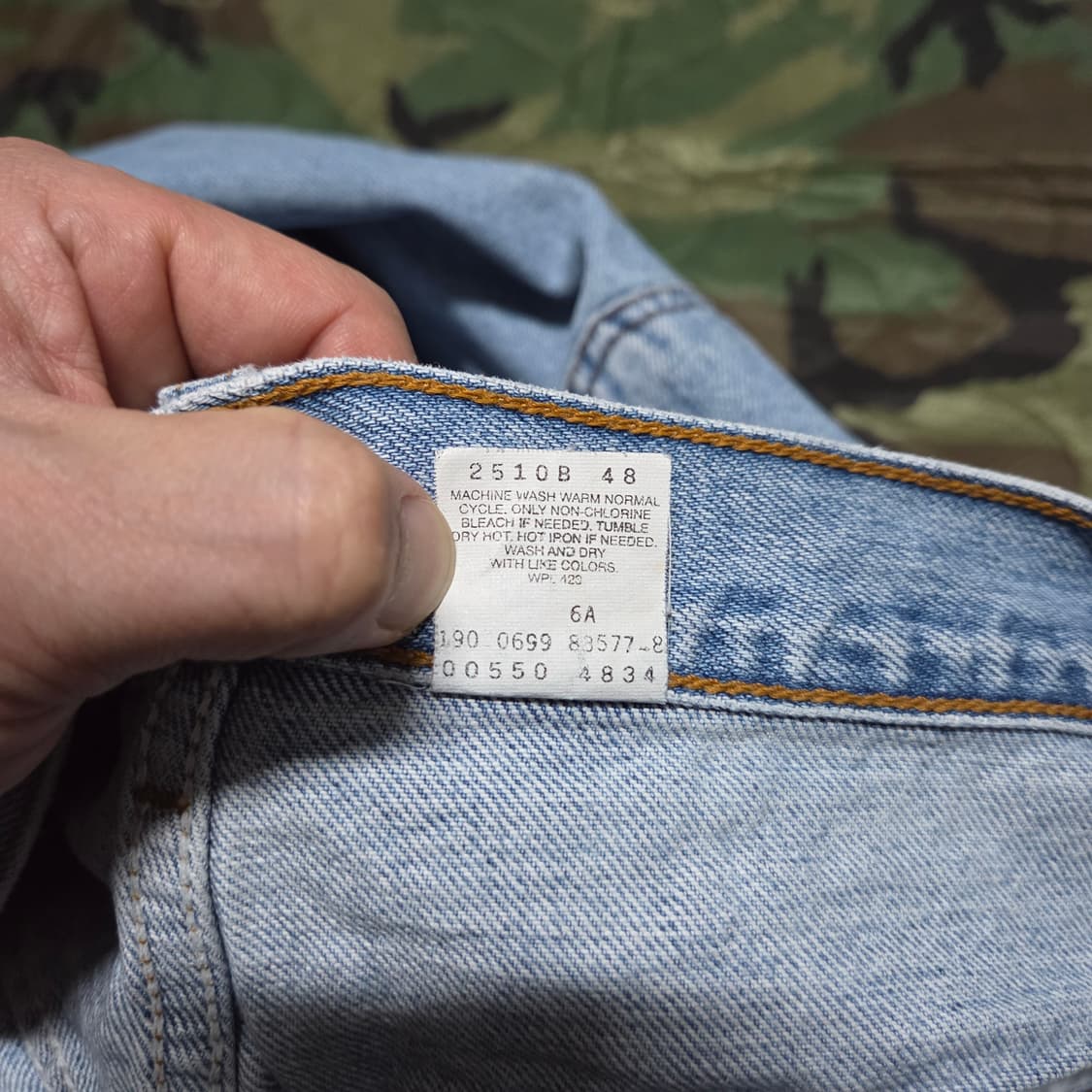 90s Vintage Levi`s 550 Red Tab 상품이미지5