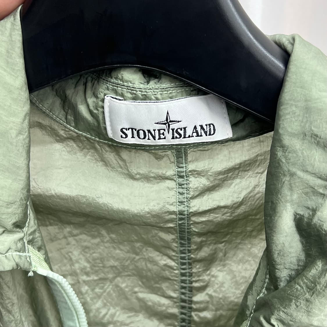 스톤아일랜드 나일론 메탈 오버셔츠 (L) 상품이미지6