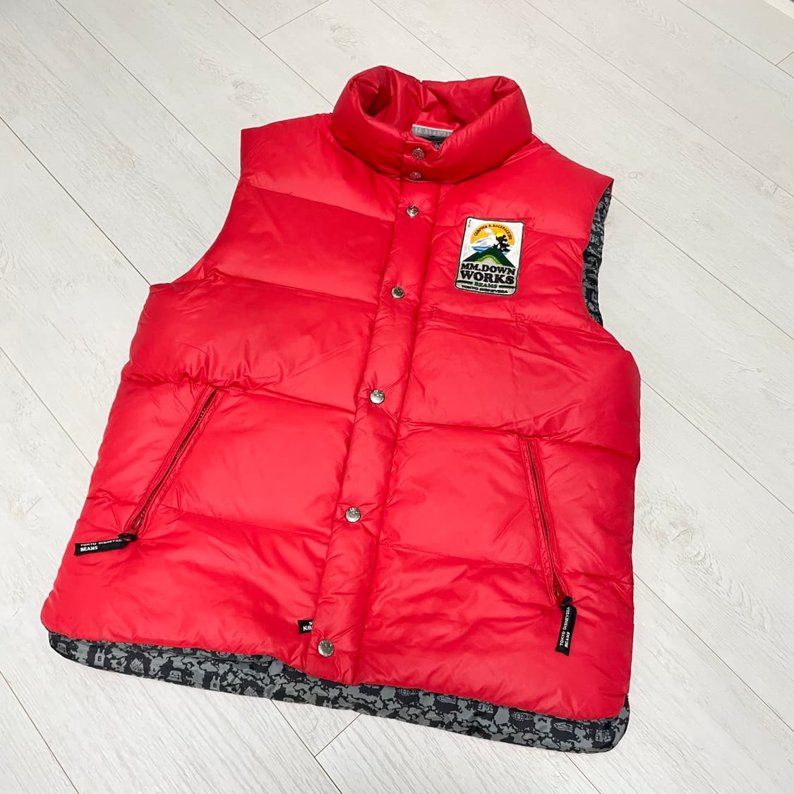 BEAMS x MM.DOWN WORKS 덕다운 패쪼 상품이미지2