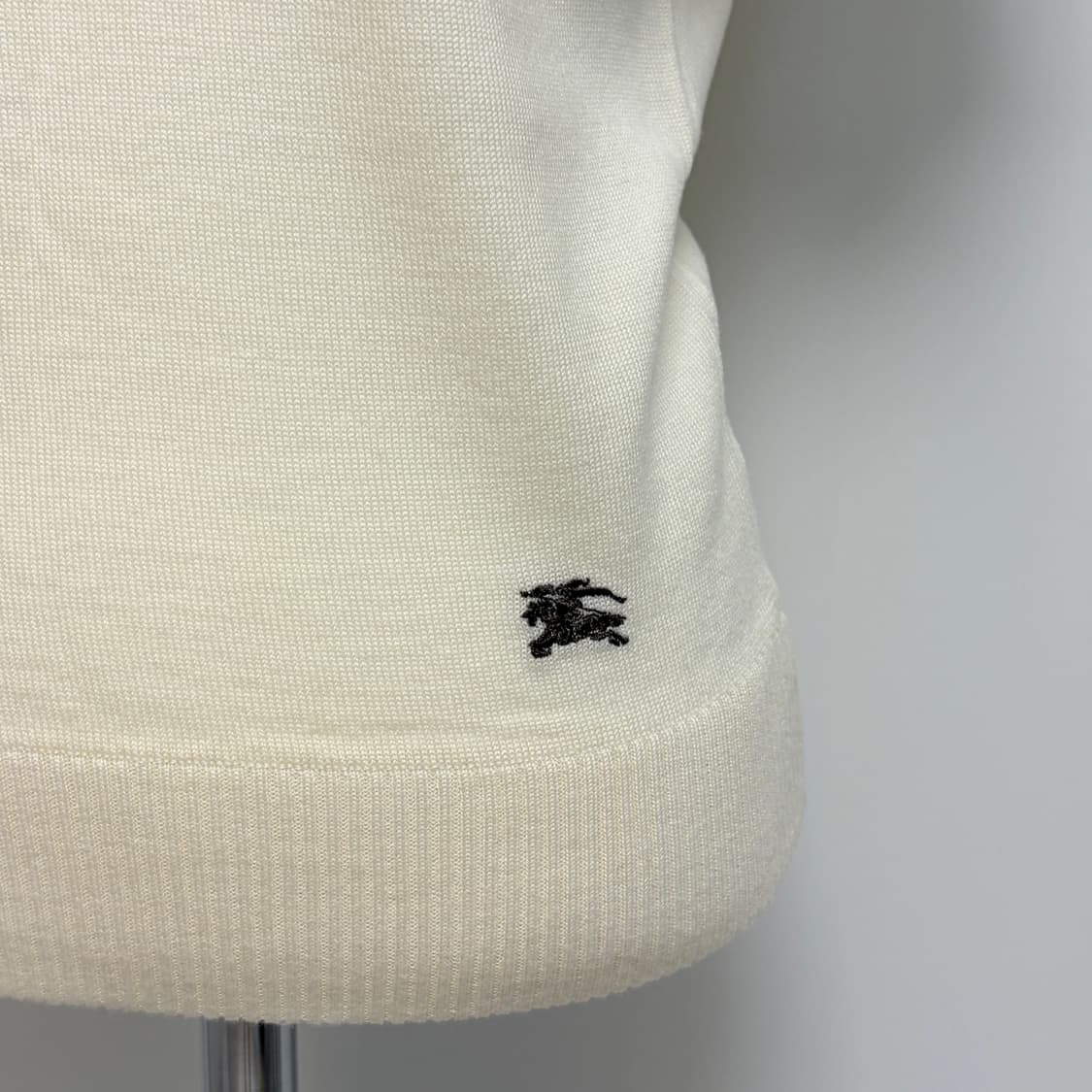 버버리 런던 반팔,가디건 앙상블 세트 아이보리 상품이미지6