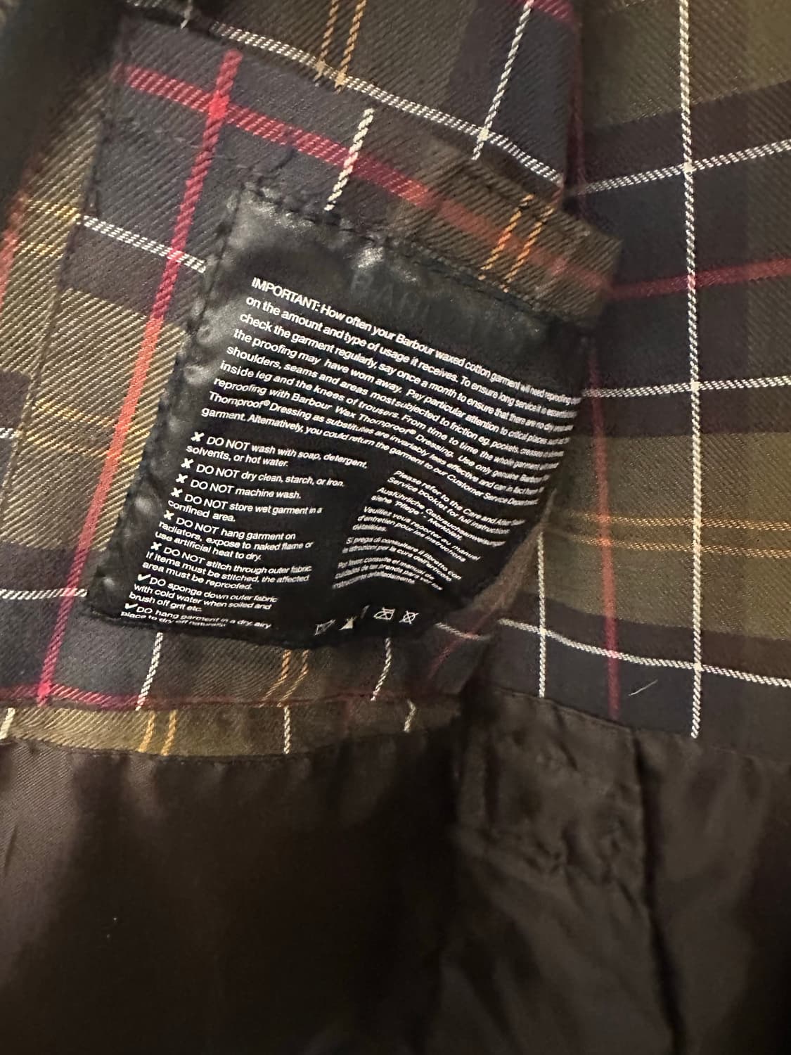 95)바버 비데일 상품이미지5