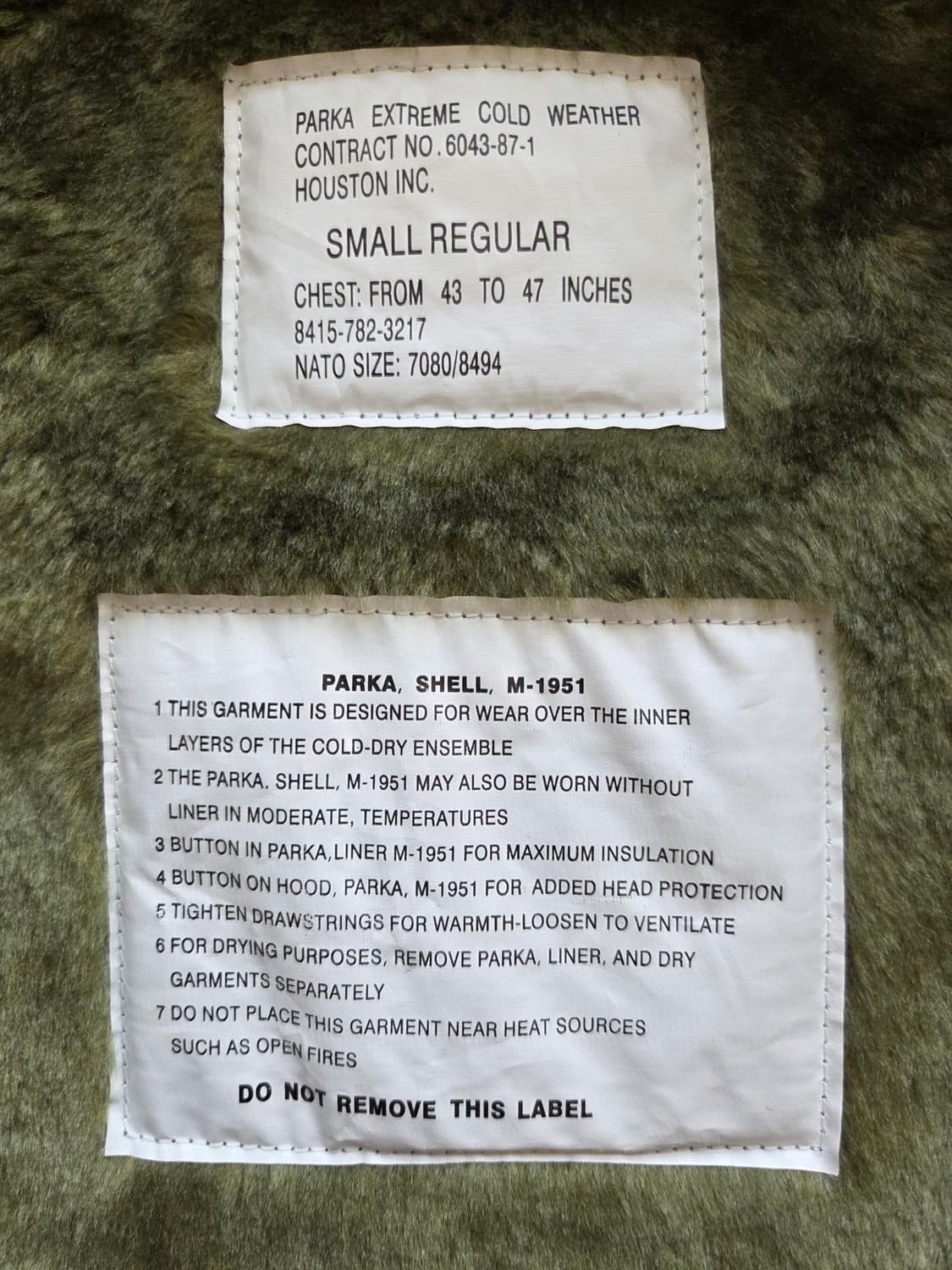 HOUSTON M-51 피쉬테일 파카 S-R 상품이미지3