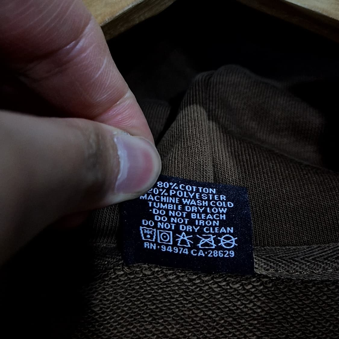 스투시 슬러거 후드티 커피  상품이미지7