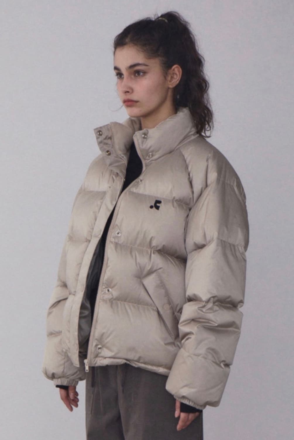 레스트앤레크레이션 RR OVERSIZED DOWN JAKET-BEGIE 상품이미지1