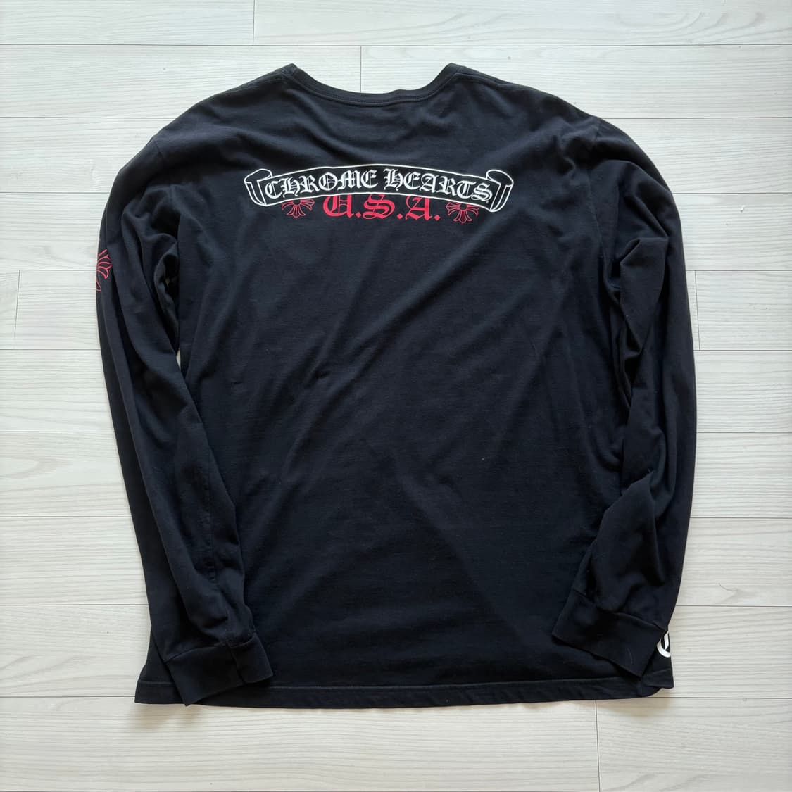 크롬하츠 스크롤 롱슬리브 2XL 상품이미지3