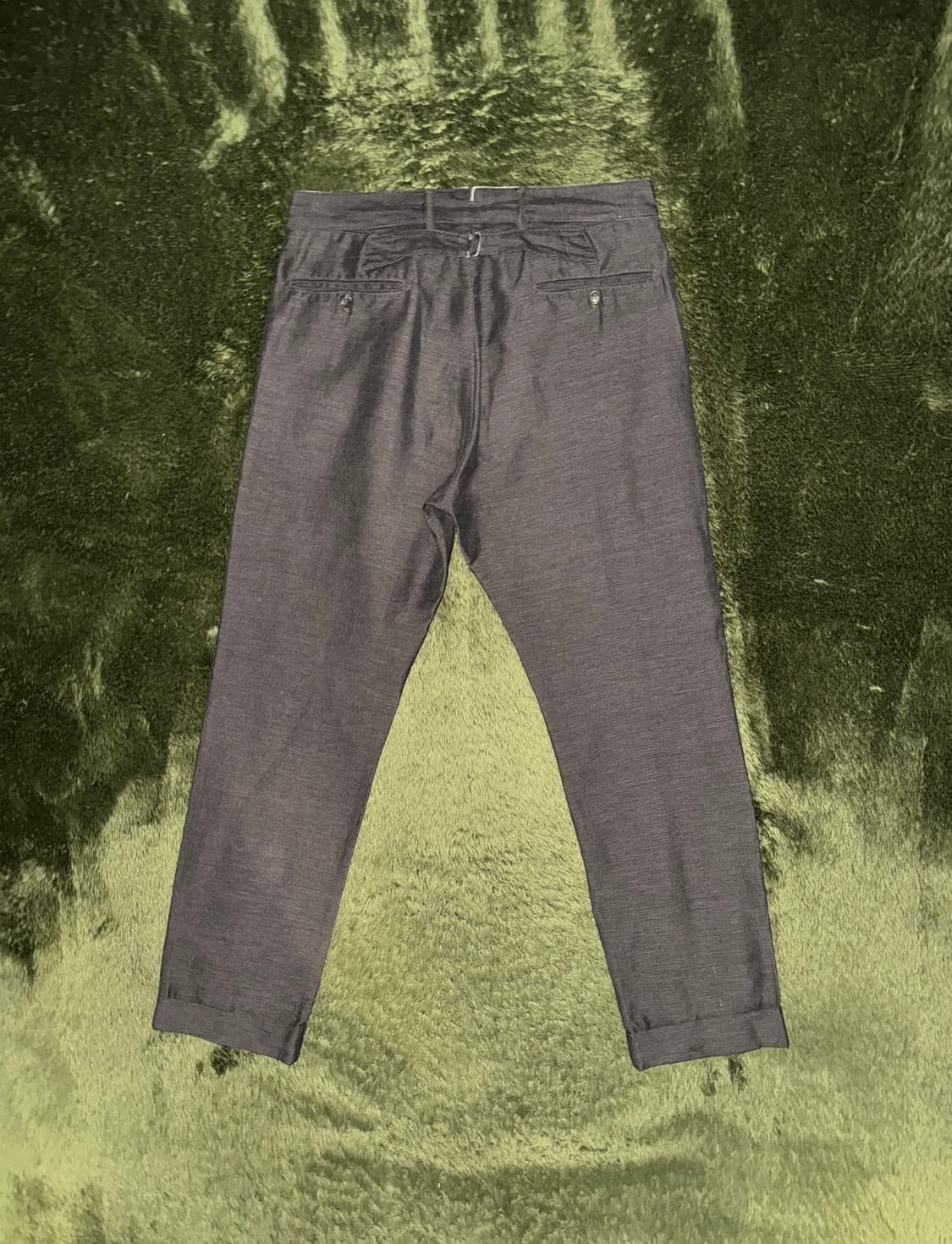 [34] 엔지니어드 가먼츠 루즈핏 린넨 블렌디드 신치백 팬츠 상품이미지8