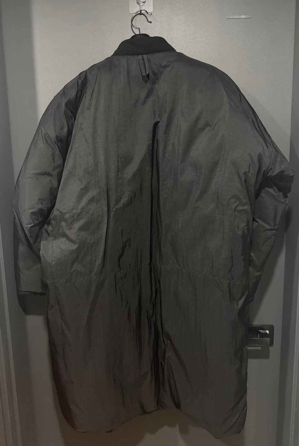 with MNW 리버서블 롱패딩코트 오리털 덕다운 made in Kore 상품이미지3