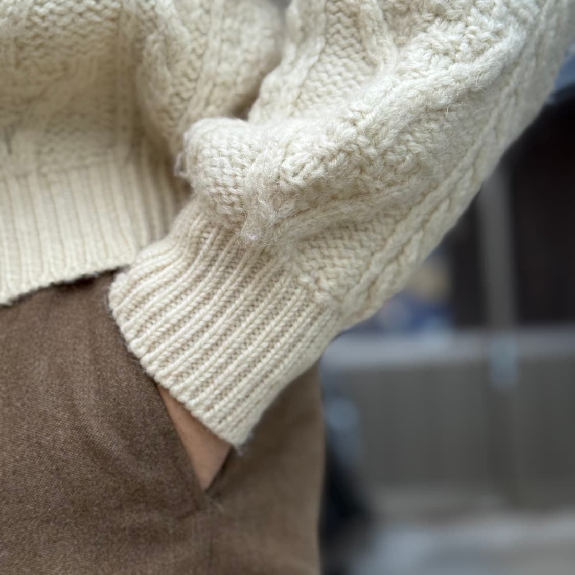 80's Bracket 피셔맨 스웨터 L 상품이미지10