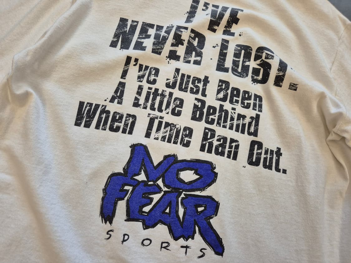 90s NO FEAR 티셔츠 상품이미지4