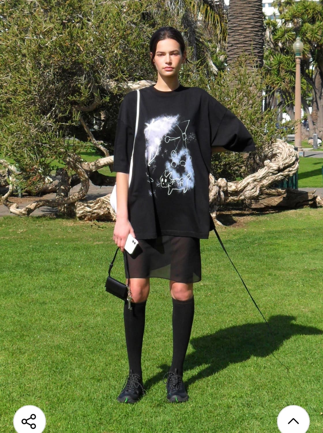 로우클래식 파크 오버사이즈 티셔츠 상품이미지3