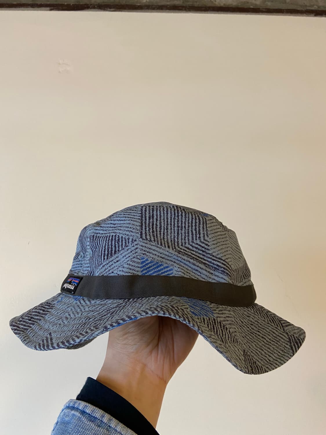 파타고니아 패턴 버킷햇 상품이미지2