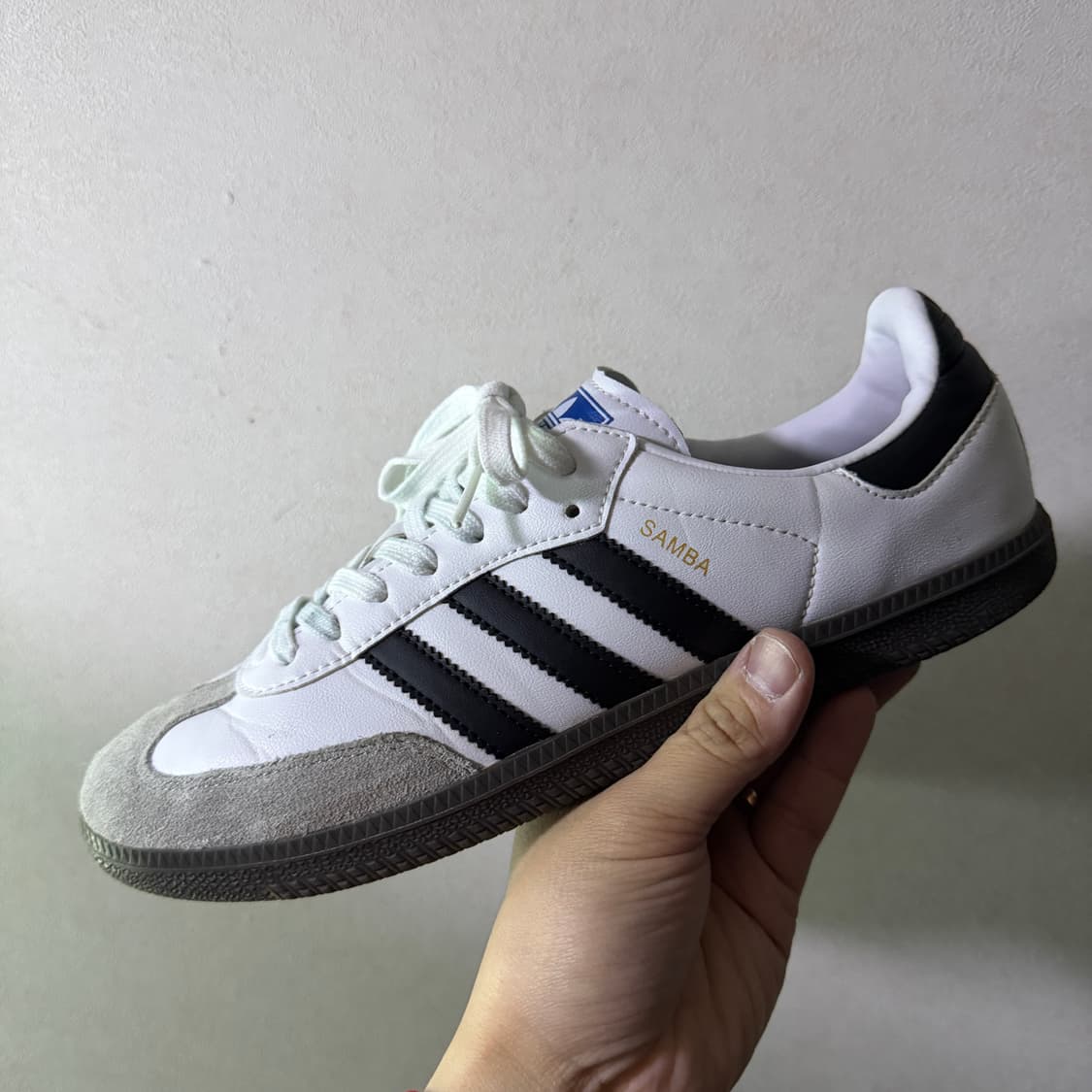 아디다스 쌈바 흰검 (285) 상품이미지7