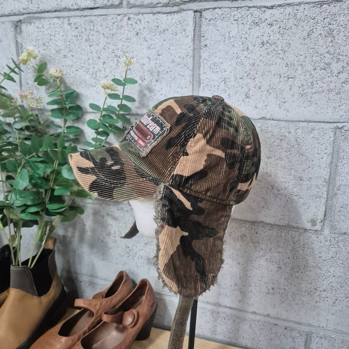 버클리 빈티지 투웨이 트루퍼햇 상품이미지1