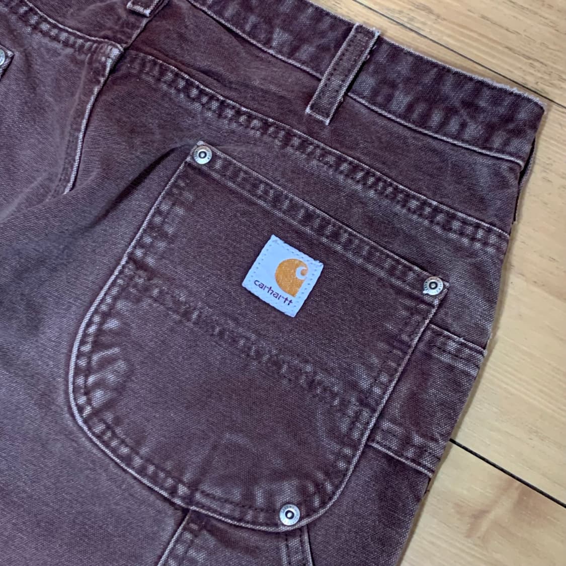 carhartt double knee carpenter wb136 dkb 상품이미지6