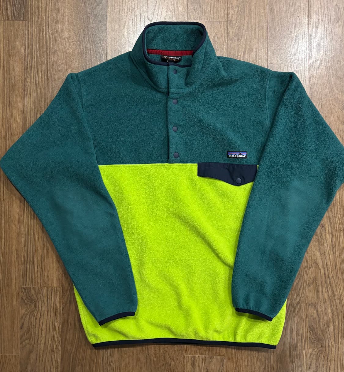 파타고니아 신칠라 그린/형광그린 M사이즈 상품이미지1