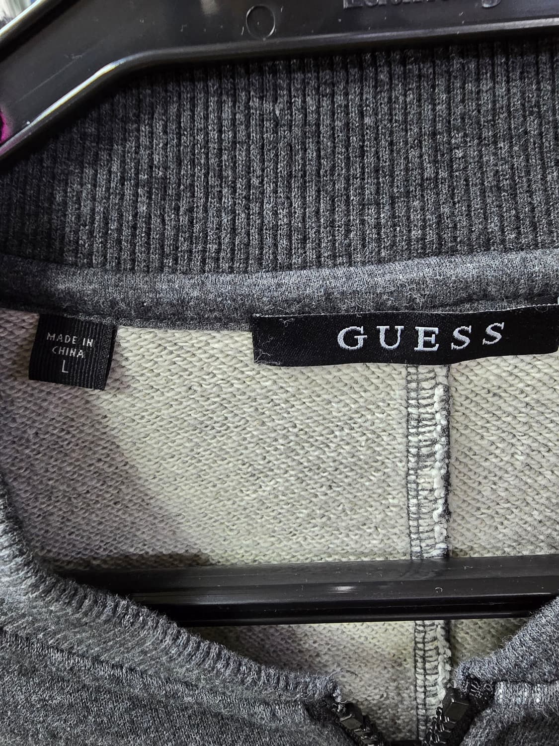 게스 그레이 짚업 자켓 (1400) 상품이미지3