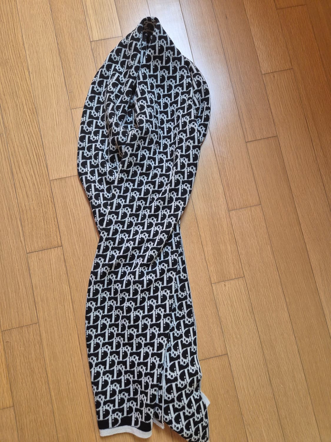 크리스찬 디올 오블리크 울 머플러 상품이미지7