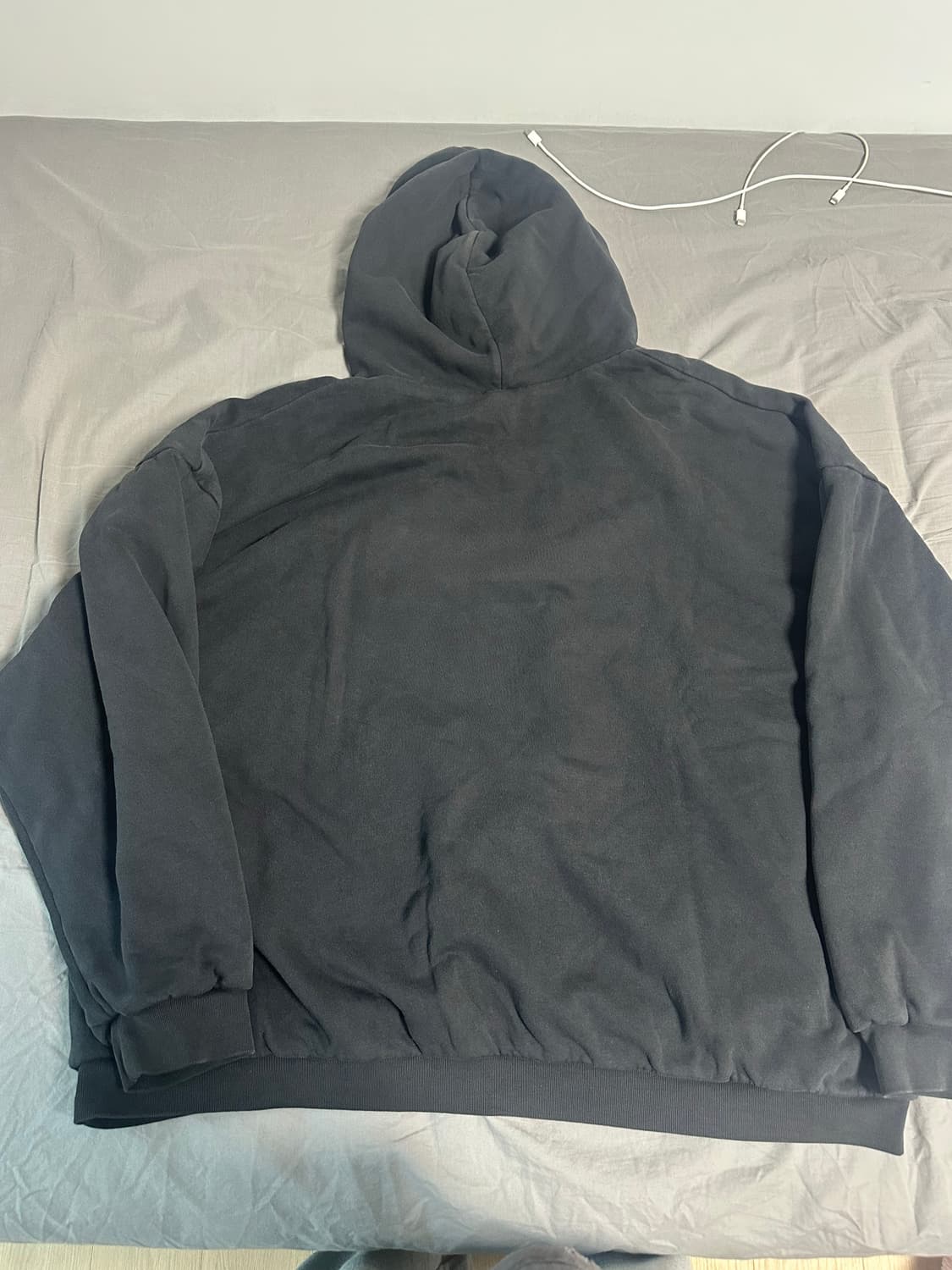 (xl) 이지갭 풀오버 후드 블랙 상품이미지2
