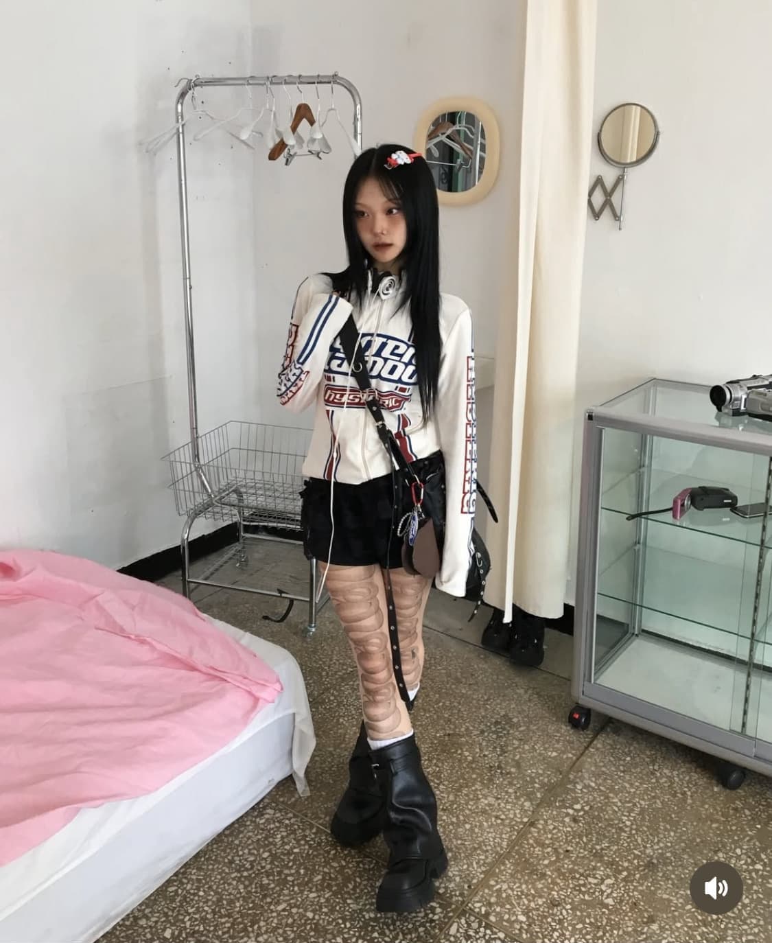 히스테릭 글래머 스네이크 스타킹 상품이미지1