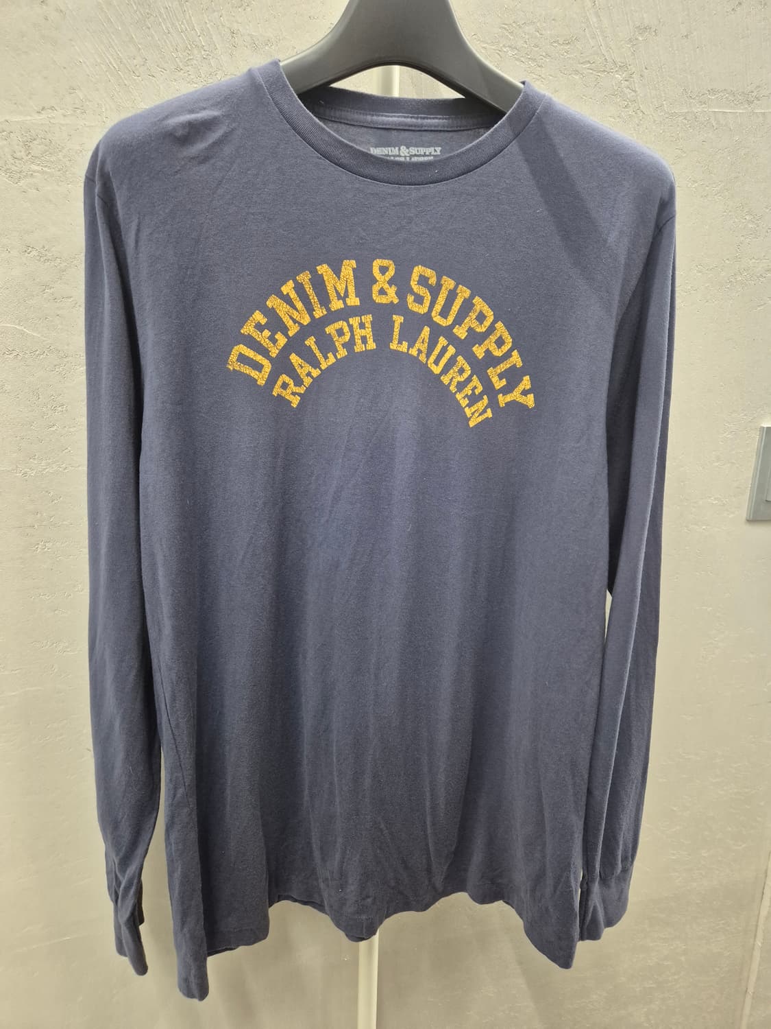 데님 앤 서플라이 랄프로렌 네이비 긴팔 티셔츠 L 상품이미지2