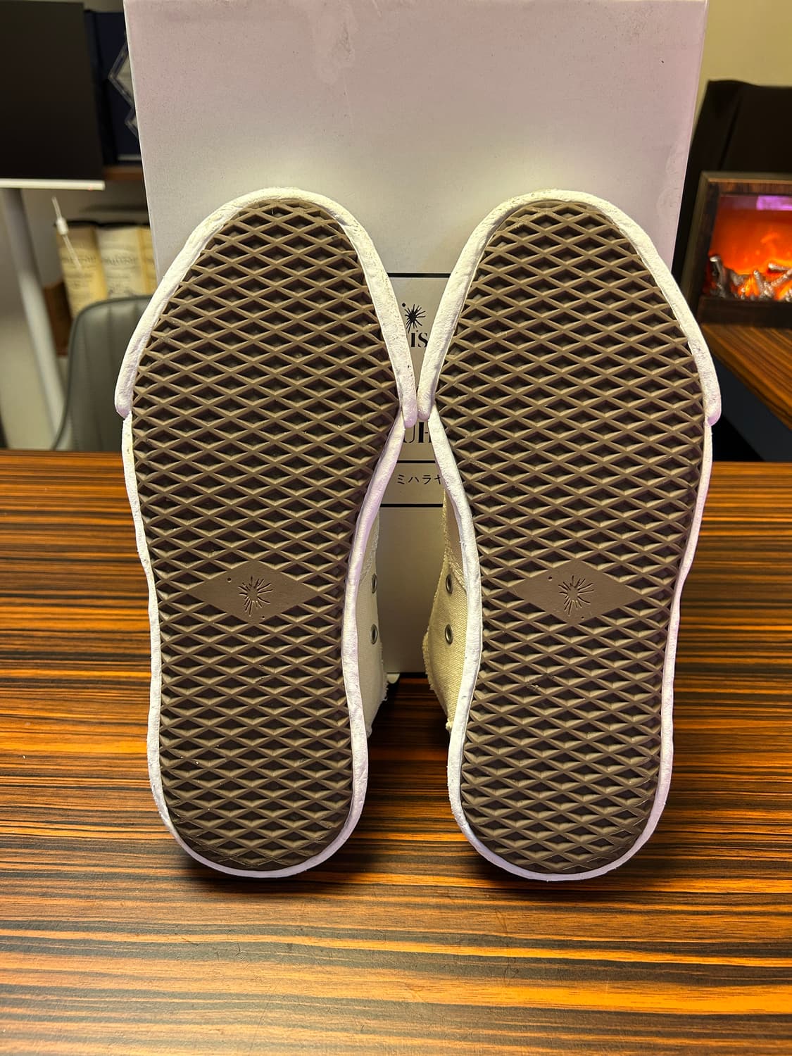 메종 미하라 야스히로 피터슨 OG 솔 캔버스 로우탑 EU 42 상품이미지7