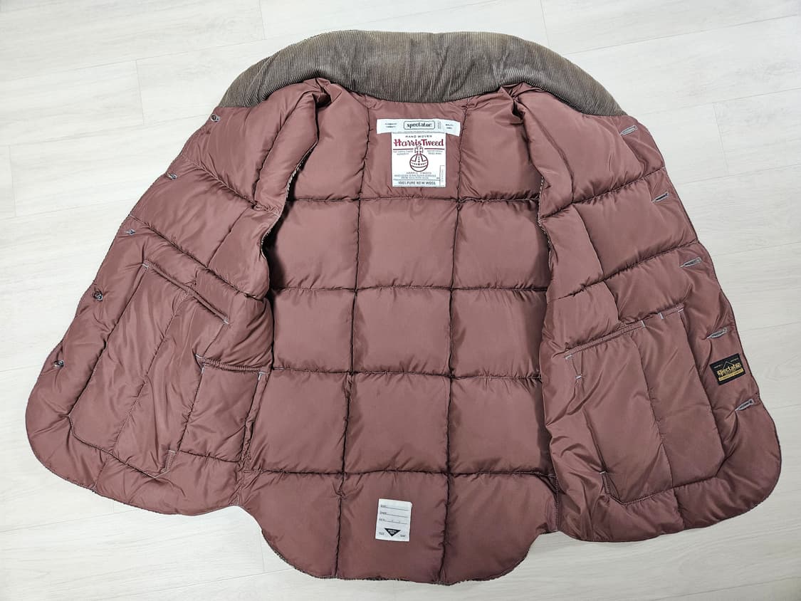 153-009<LODGE PUFFER VEST> 스펙테이터 트위드 베스트 상품이미지5