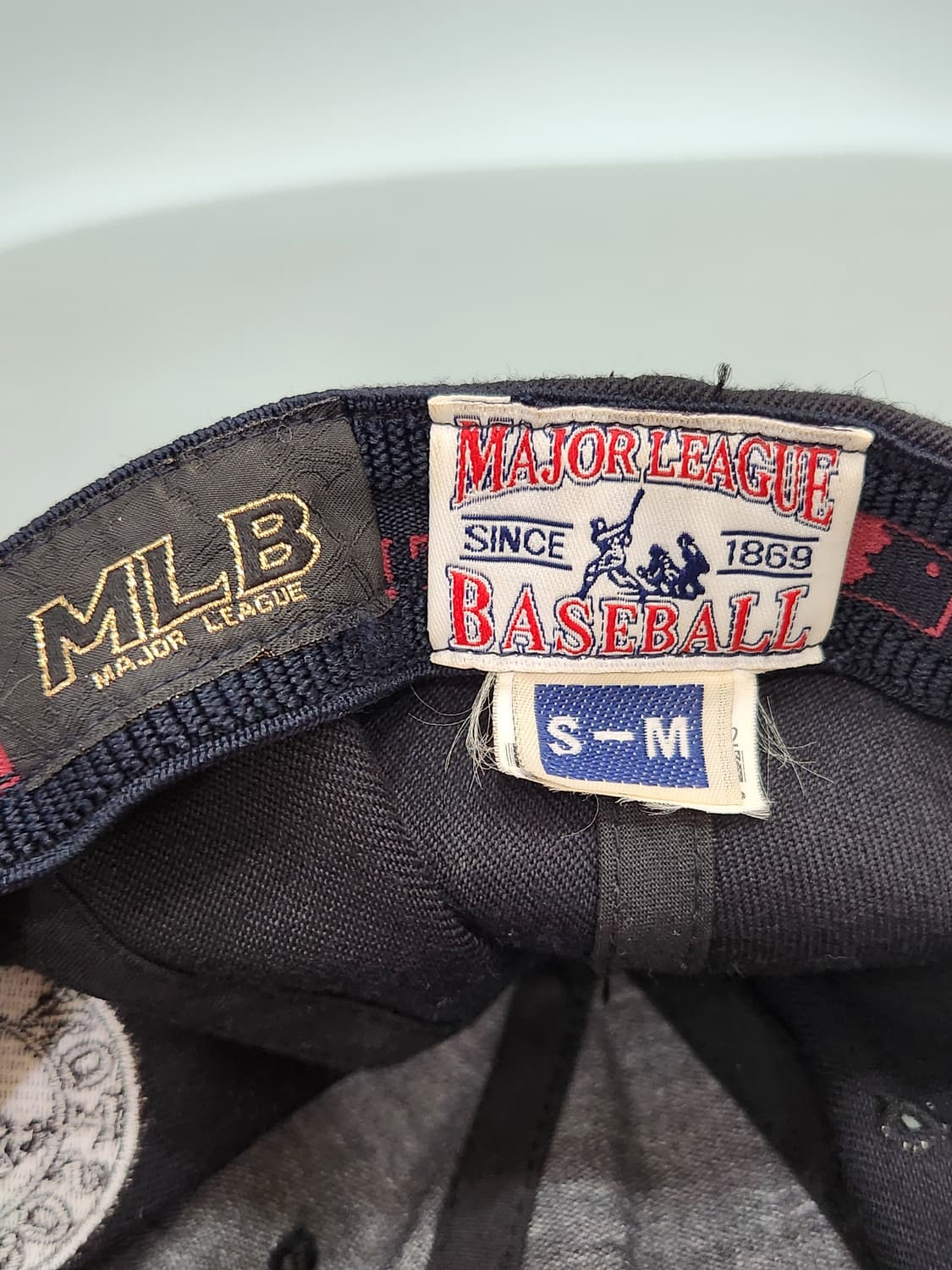 MLB 보스턴 레드삭스 블랙 볼캡 야구 모자 S-M 상품이미지9