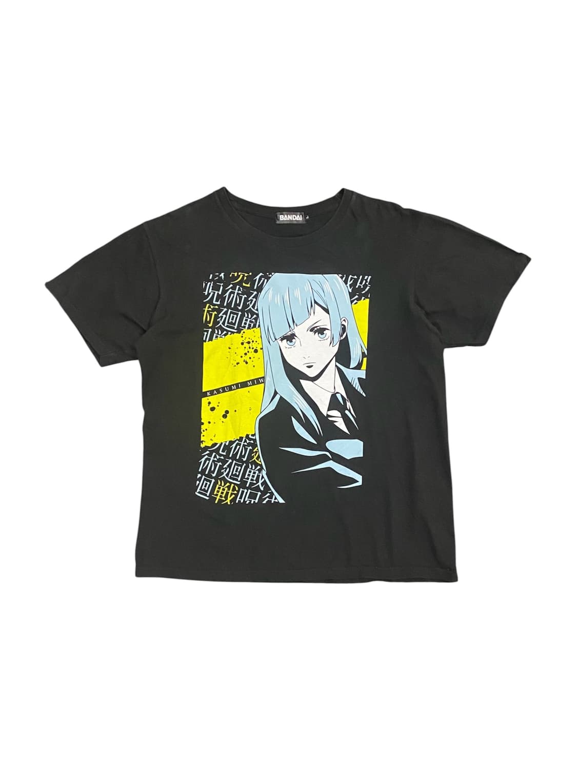 Bandai 주술회전 미와 카스미 프린팅 반팔티셔츠 상품이미지1