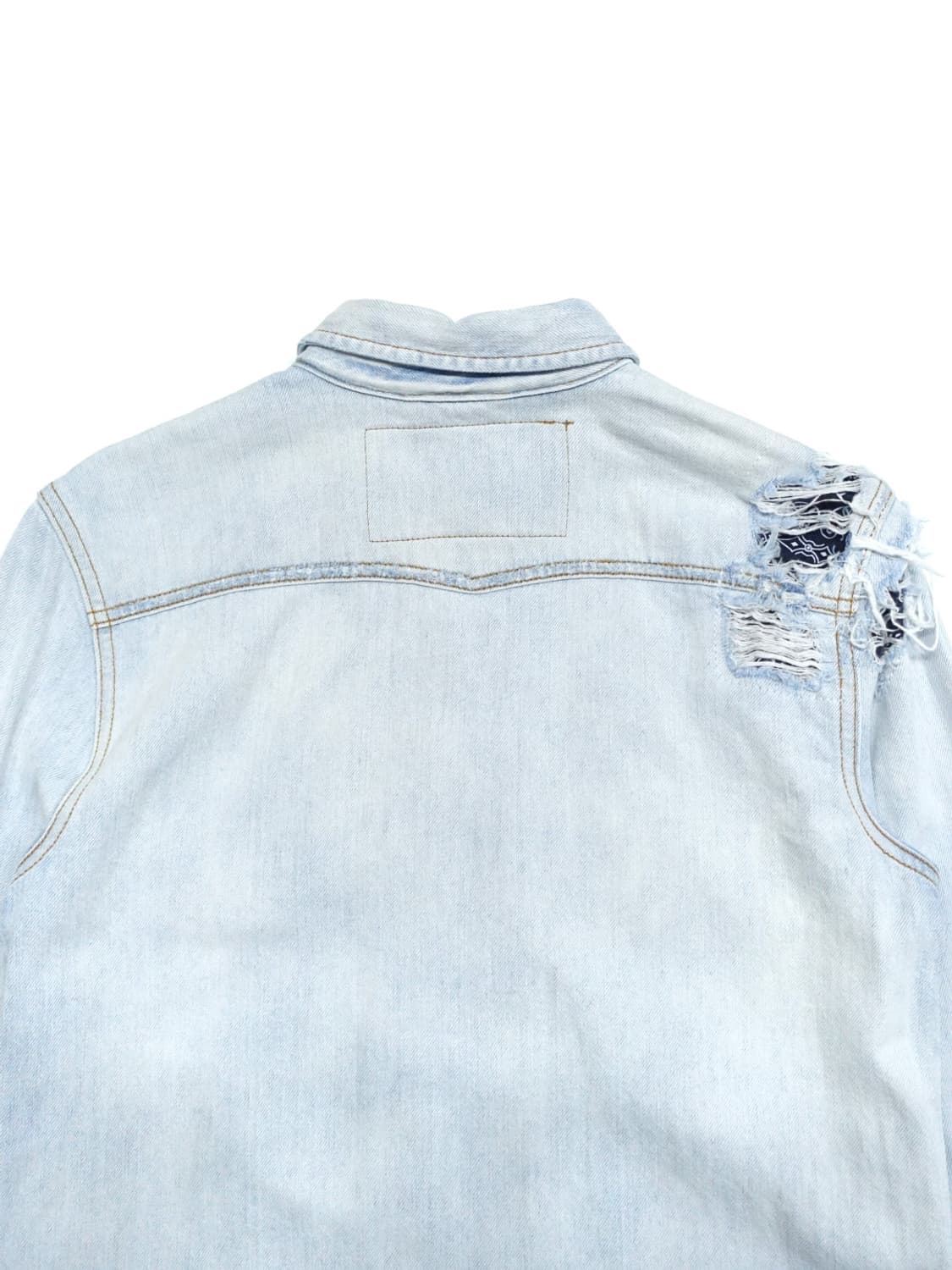 DIESEL Bandana denim shirt 상품이미지7