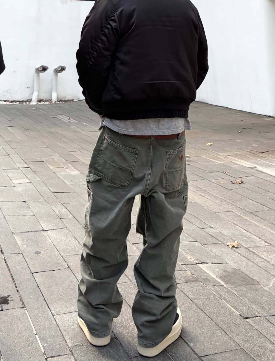 칼하트 b111 덕 라이닝 팬츠 모스그린 상품이미지2