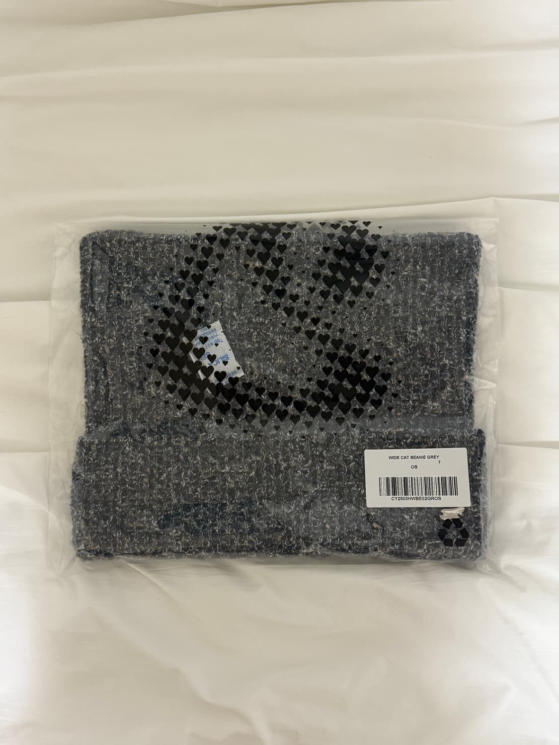 코이세이오 와이드 캣 비니 그레이  상품이미지3